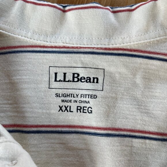 L.L. Bean Organic Cotton Polo Shirt - Picture 2 of 7
